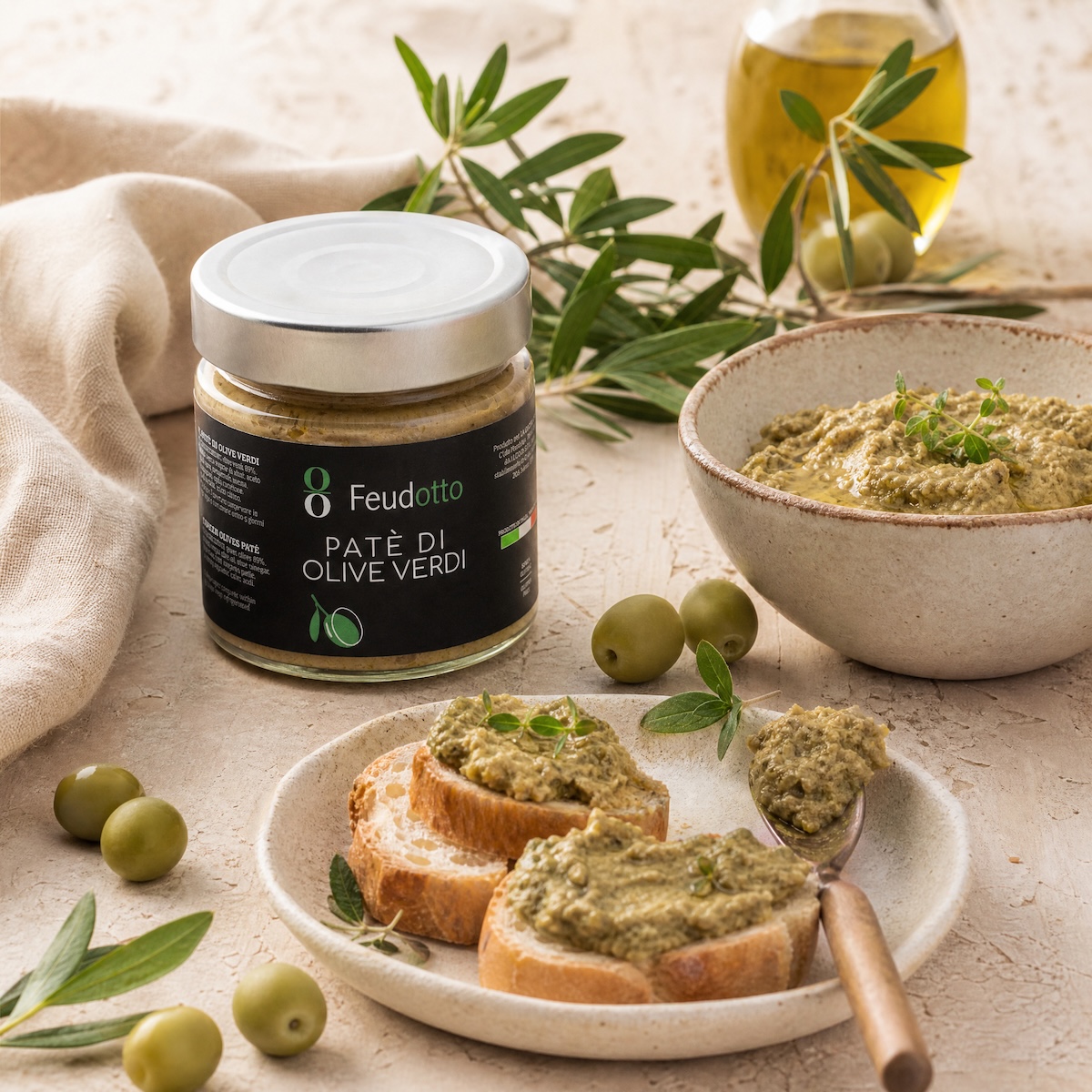 Patè di Olive Verdi